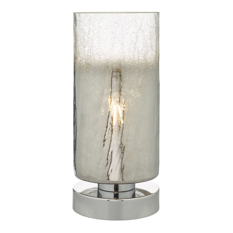 Crackle Glass Touch Table | Touch Lamps