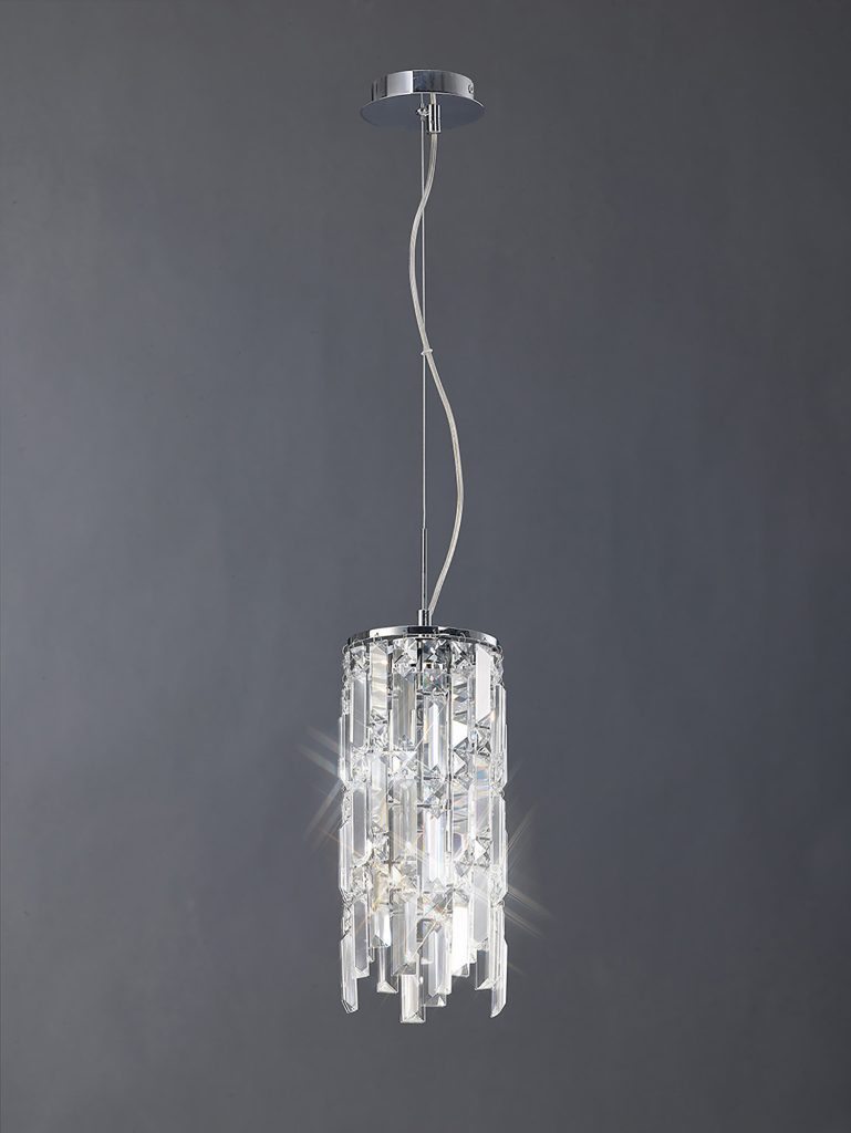 Kitchen Island Pendant Lights | Crystal Single Ceiling Pendant