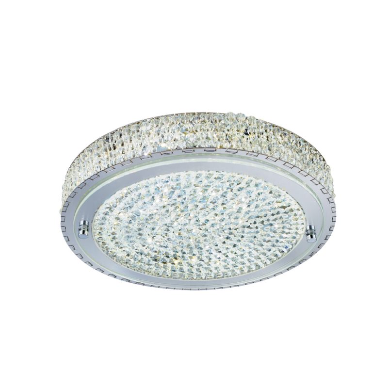 LED Ceiling Lights | Crystal Flush Ceiling Light