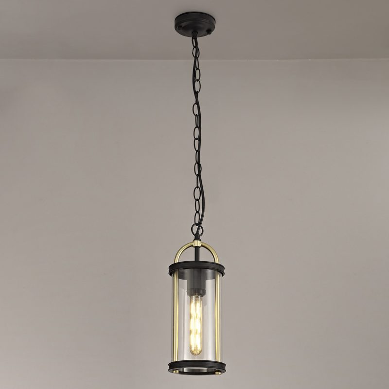 Gage Black and Gold Ceiling Pendant