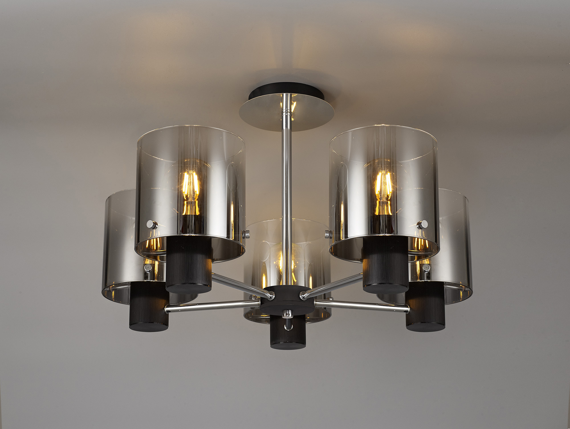 Modern Ceiling Lights | 5Lt Semi Flush Light