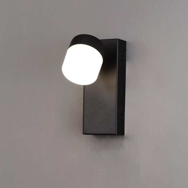 Led Wall Lights | Black Bathroom Wall Light