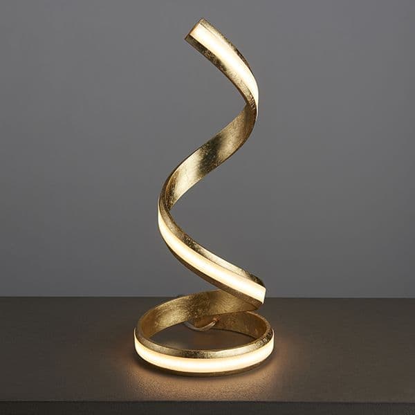 LED Table Lamps | Gold Leaf Table Lamp