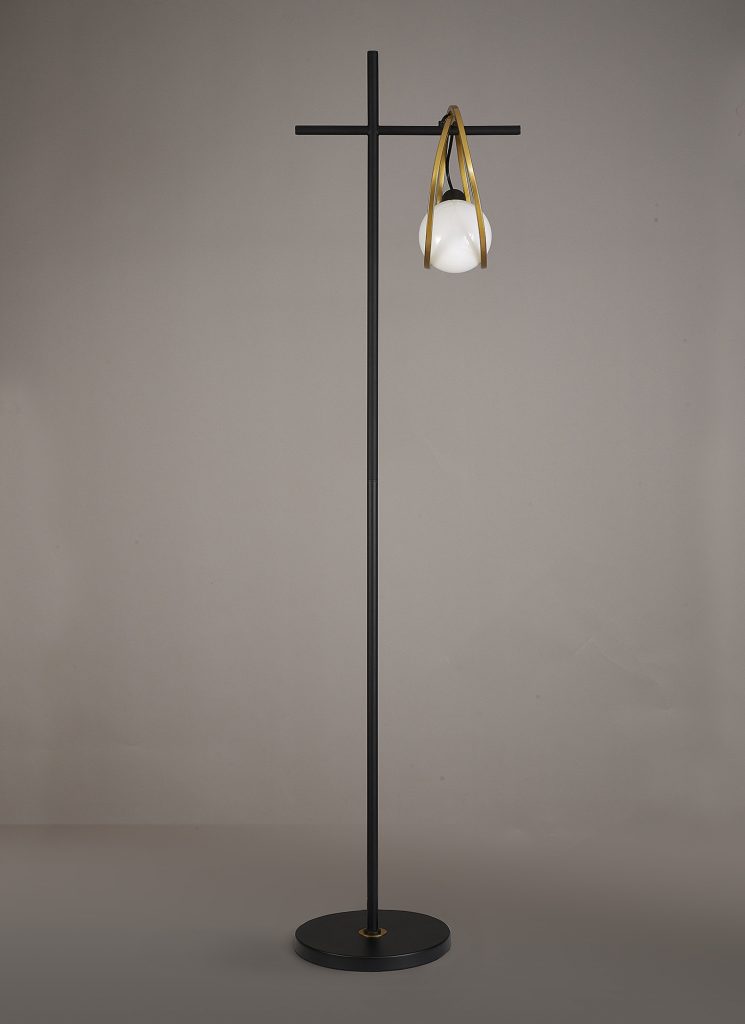 Black And Gold Floor Lamp | Modern Black floor lamps
