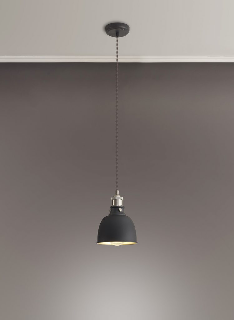 Kitchen Island Pendant Lights | Cord Small Pendant Graphite