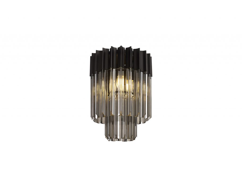 Shard 3 Light Matt Black with smoked glass
