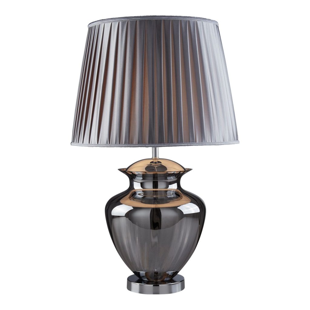 Glass Table Lamps | Smoked Glass Table Lamp