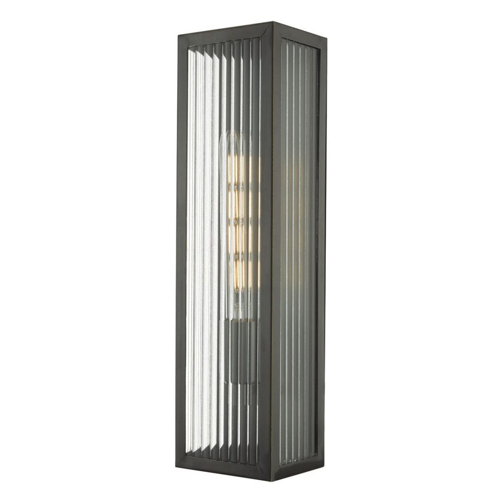 Rubbed Bronze Wall Light