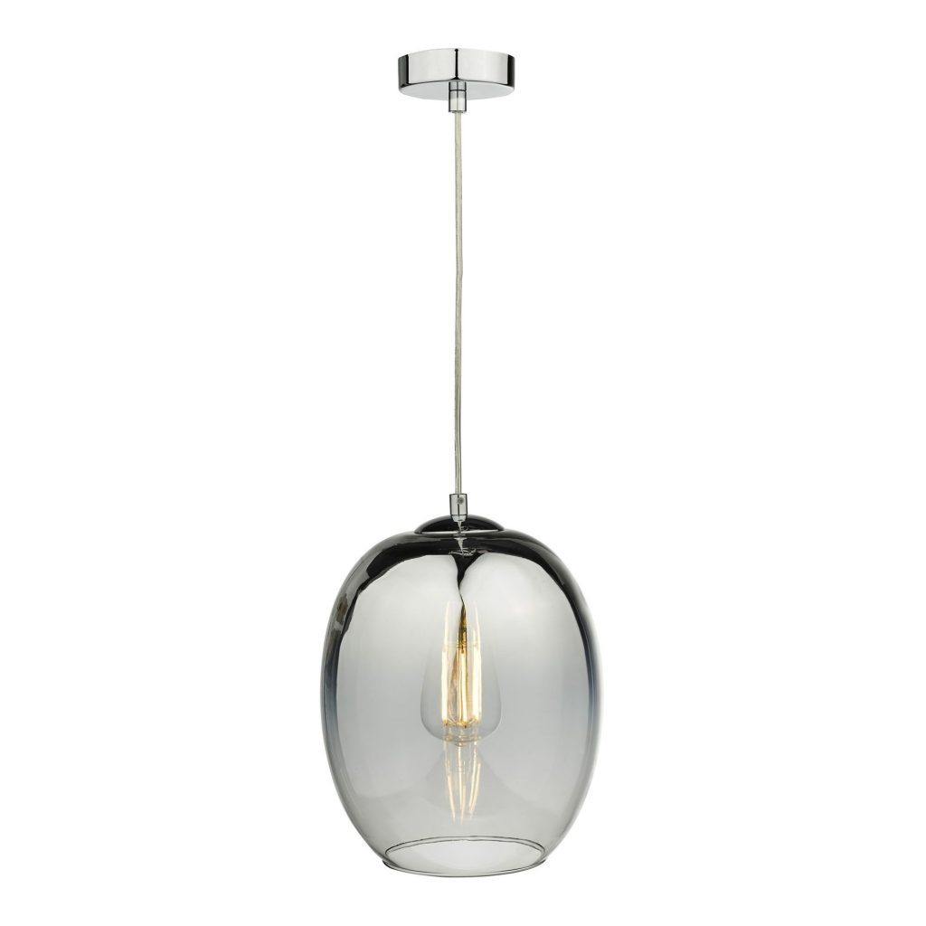 smoked olive shaped Pendant