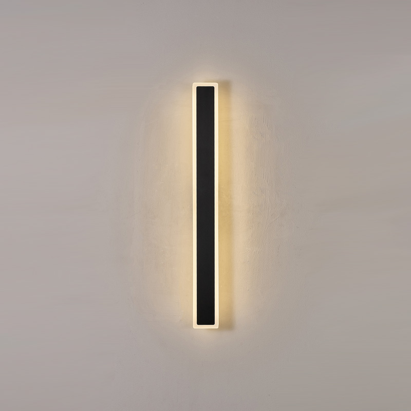 LED Wall light 80cm anthracite