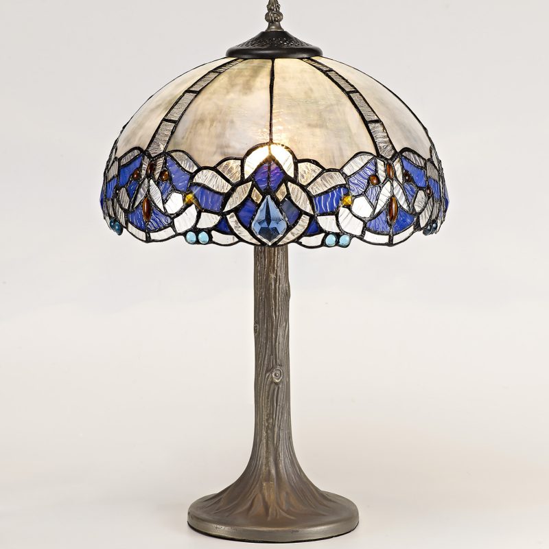 Blue Tiffany Table Lamp | Tiffany Table Lamps