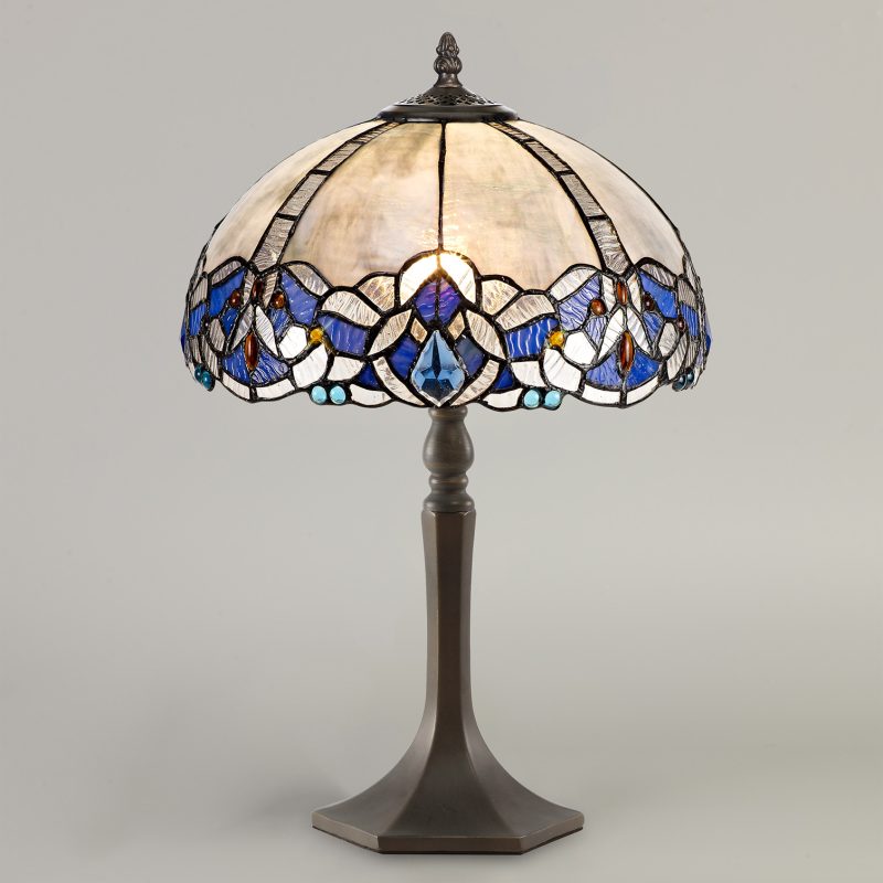 Tiffany Blue Table Lamp  | Tiffany Table Lamps