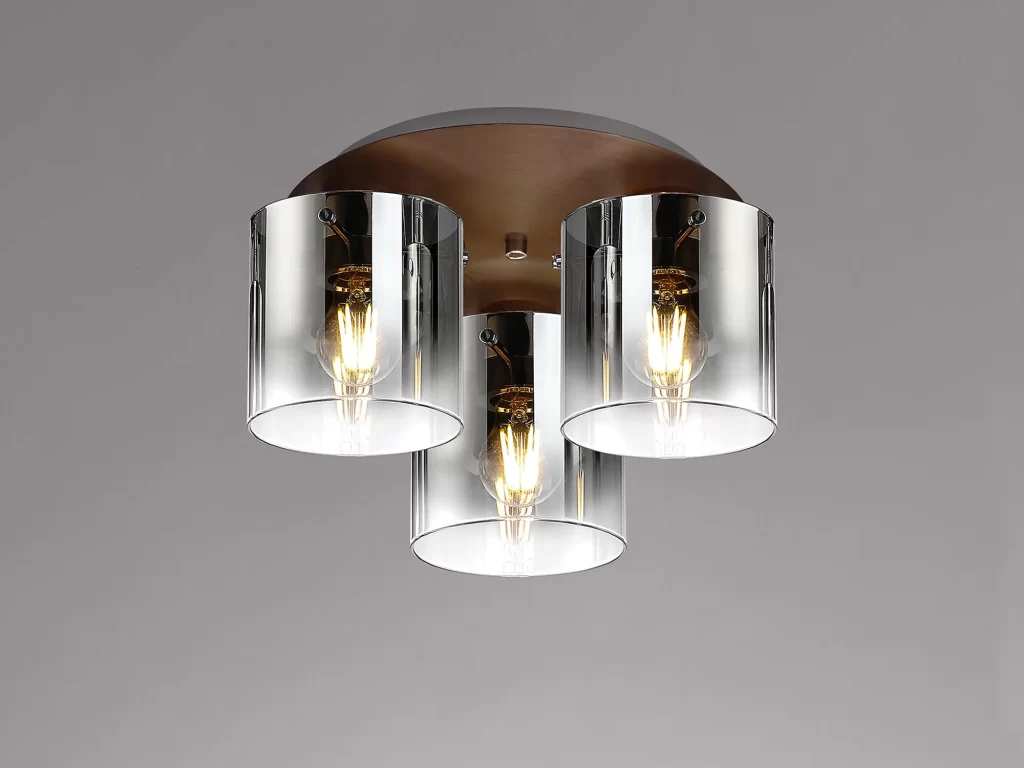 Modern Mocha Ceiling Light | Modern flush Ceiling Light