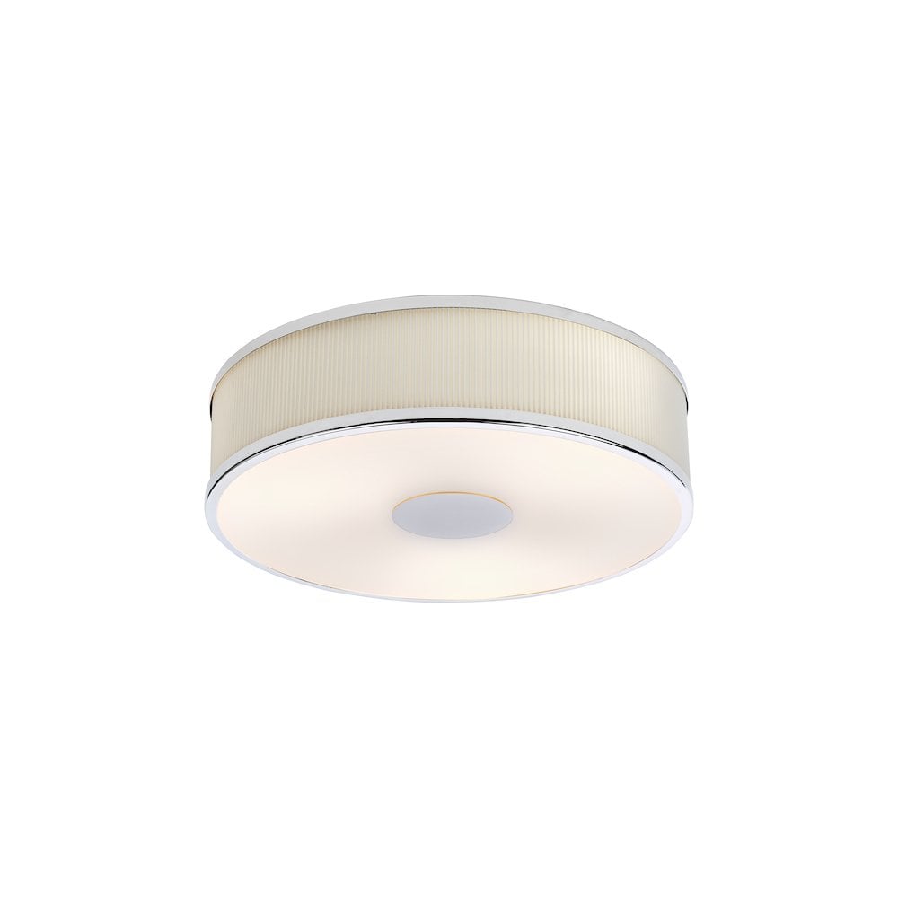 Modern Chrome Flush Light | Flush Ceiling Lights