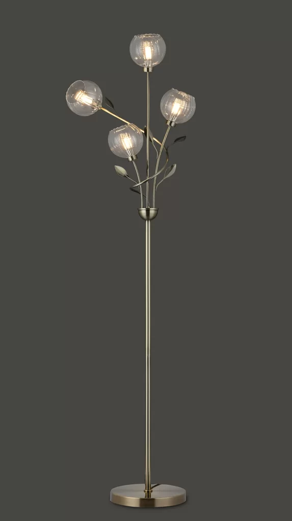 Antique Brass Floor Lamp | Traditional Floor Lamps