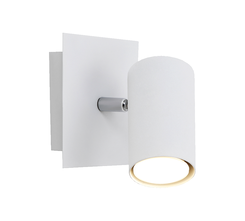 Single spotlight Matt white