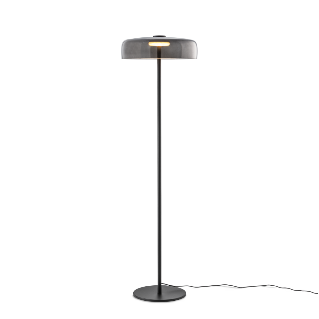 levels 1 floor lamp grey