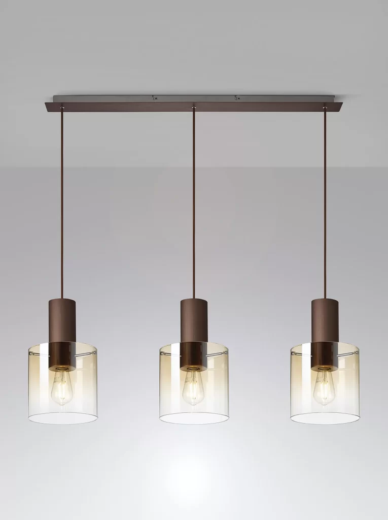 Kitchen Island Pendant Lights | Drake 3Lt Light Bar Pendant
