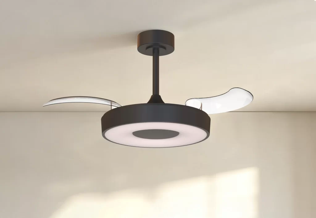 M9498 Coin Fan Mini Black | Ceiling Fan