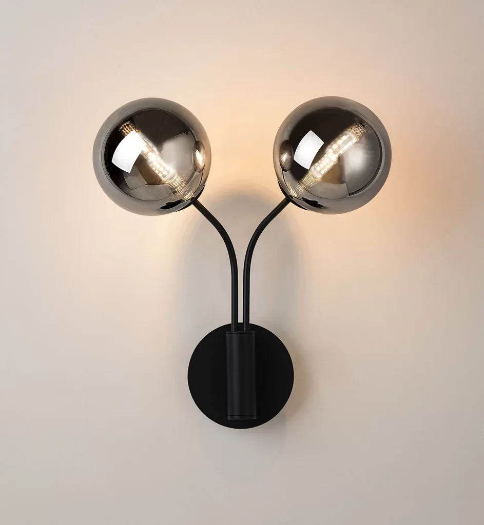 Contemporary Black Wall Light | Modern Black Wall Lights